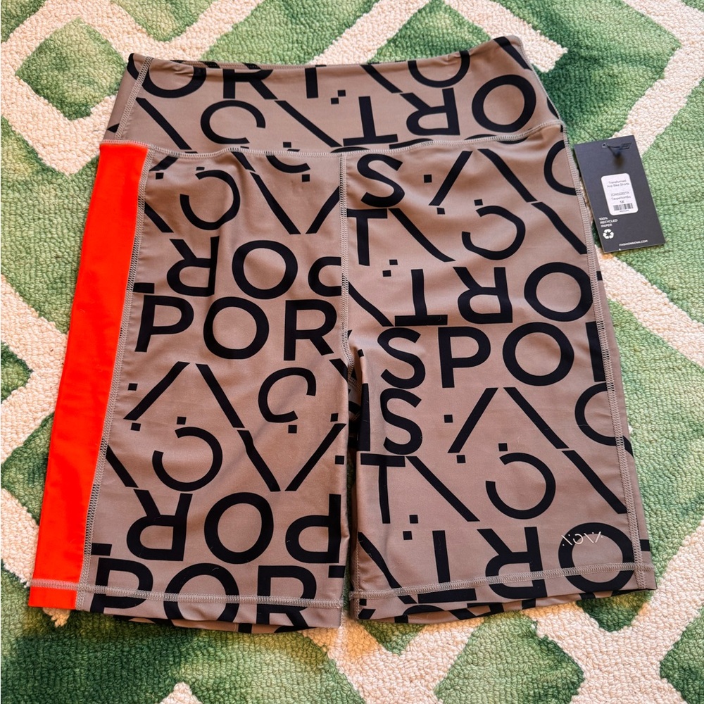 NWT Fashion Nova Bike shorts, Size 1X